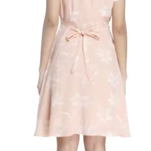 Vero Moda Collared Peach Button Up Vacation Dress Size M - Picture 2 of 5